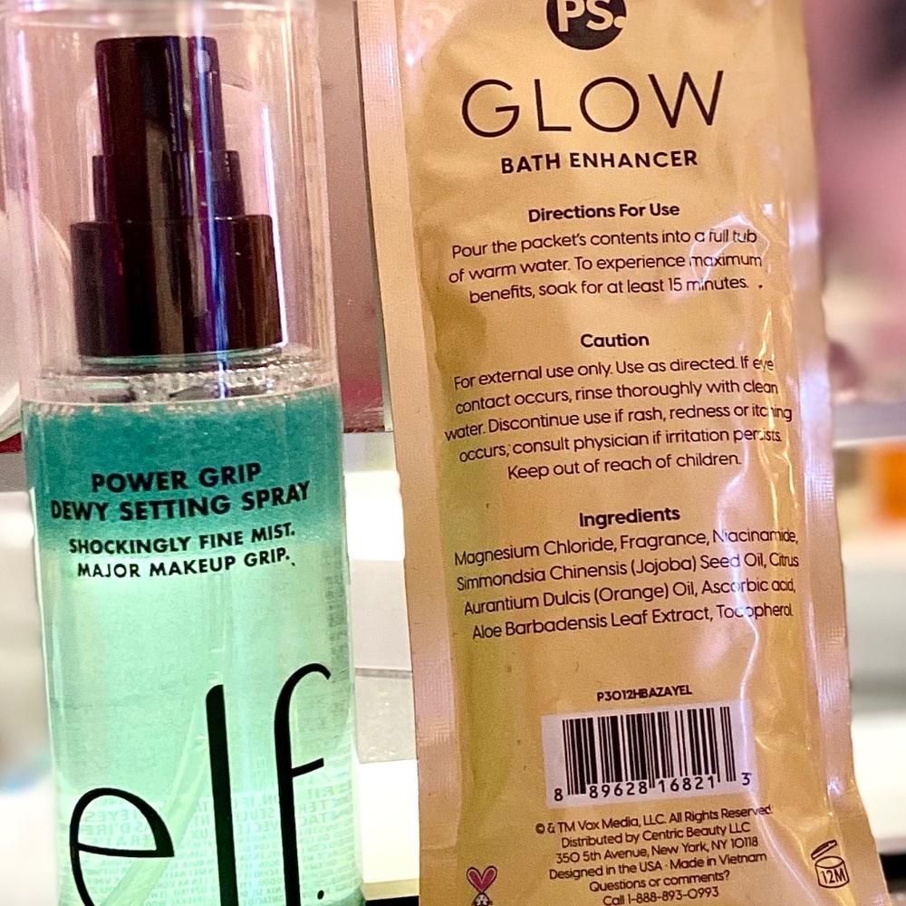 NWT Elf Setting Spray (+FREE gift!) Power Grip Dewy Setting Makeup Spray Beauty - Picture 2 of 2